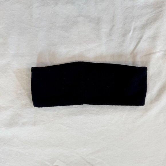 The North Face Fleece Ear Warmers Lot of 2 🖤💚 Black & Forest Green Unisex - Picture 2 of 10